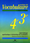 Pratique du vocabulaire, 4e - 3e vignette